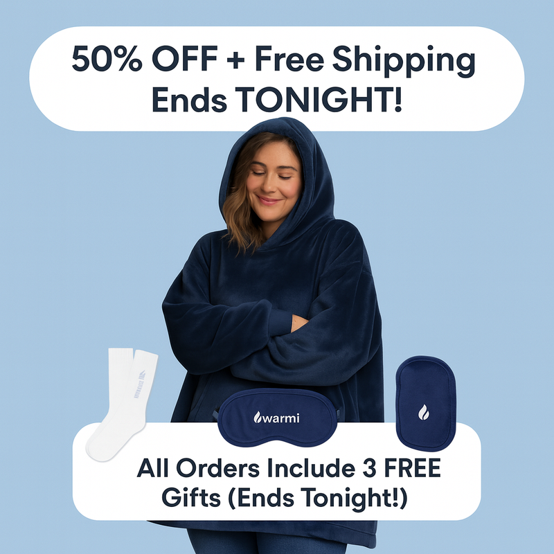 Finally, A Blanket That Hugs Back.